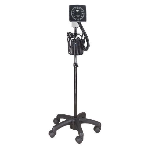 Built-In Combination Wall-Mounted Black Adjustable Dual Stand Aneroid Mobile