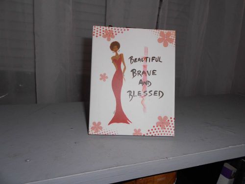 Beautiful, Brave &amp; Blessed Small Journal,  Approx, 4 x 5 inches, 144 lined pages