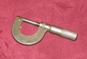 BROWN &amp; SHARPE OUTSIDE MICROMETER 0-1&#034; Made in USA
