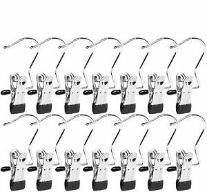 Frezon 15 Pack Boot Hanger for Closet, Laundry Hooks with 15 Pack, Black