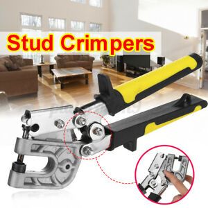 10&#039;&#039; Keel Stud Joiner Crimper Pliers Drywall High-carbon Steel Crimper Hand Tool