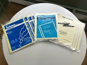 9 Pkg, Indexes w/ Insertable Tabs for Loose Leaf Binders, Great for Organizing