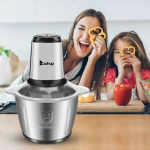 Electric Meat Grinder Mincer Kitchen Food Chopper Processor Machine 500W 4Blades