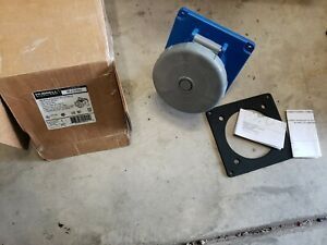 •NEW• HUBBELL HBL4100R9W 100-Amp PIN&amp;SLEEVE RECEPTACLE 4100R9W 250V 100A 3W 4P