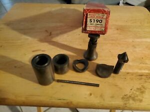 Starrett S190 Little Giant Jack Screw Set Complete with All Attachments -