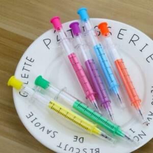 Hypodermic Needle Syringe Gel-Ink Pen