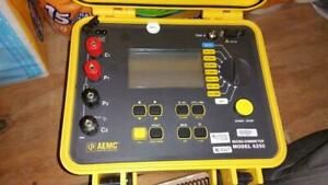 GOOD WORKING AEMC6250 MICRO-OHMMETER