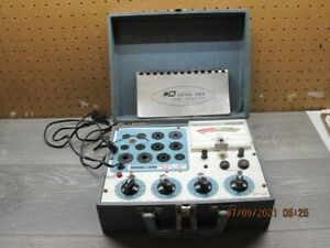 B&amp;K DYNA-JET TUBE TESTER MODEL 606 SWITH MANUAL AND PAPERS