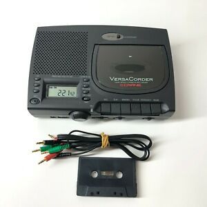 C Crane Versa Corder Dual Speed Cassette Recorder Sangean FOR PARTS ONLY