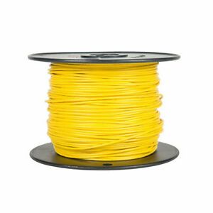100ft 20awg 20ga Belden 9919 PVC Yellow 300V Stranded Copper Wire