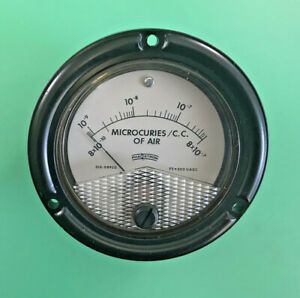 MICROCURIES 310-08920 AMMETER +0.0/+50.0 AMPERES, DC