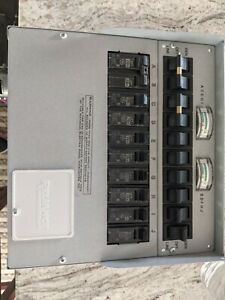 RELIANCE 310c PRO TRAN 2 GENERATOR POWER TRANSFER SWITCH KIT 10 CIRCUIT 30A