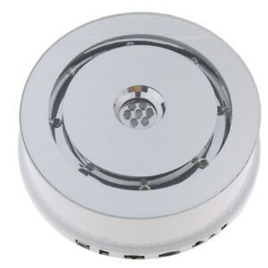 Electric Rotating Display Stand Mirrored Display Turntable Remote Control