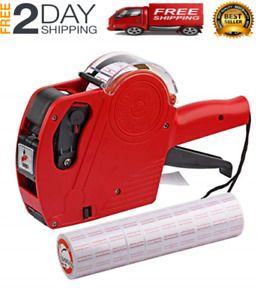 Mx5500 Eos 8 Digitos Etiqueta De Precio Pistola Etiquetadora Etiquetas Tags