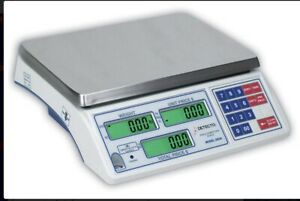 DETECO DS30 Digital Scale 30 lbs / 15 Kg Computing Retail Scale