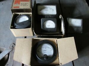 Simpson Instruments  5 Total   Volt, Milliamperes, Amperes, Some New