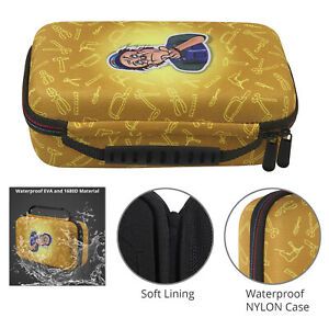 Fluke Multimeter Carrying Case Protective With DIY Foam Magnetic &amp; Hanger Strap