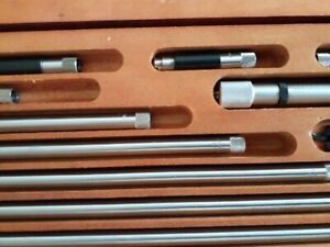Starrett  823EZ-823 Series Tubular 4&#034; to 40&#034; Mechanical Inside micrometer set