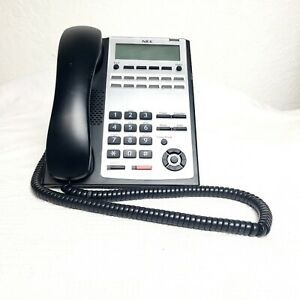 NEC IP4WW-12TXH SL1100 12-Button Phone Set (Black/Refurbished) (1100061)
