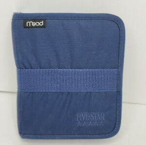 NWOT NEW Mead Five Star Fat Little Day Planner Organizer Blue 7x6 VTG Vintage