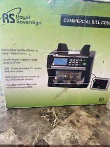ROYAL SOVEREIGN Digital Bill Counter All Included