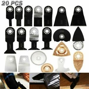 20pcs Oscillating Multitool Saw Blades Set Multitool Blades Kit For Fein Makita