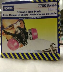 North silicone half mask 7700 series medium