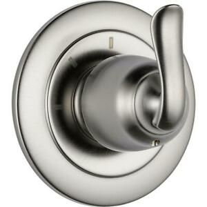 Delta Linden Shower Diverter Valve Trim Kit in Stainless (No Valve) T11894-SS
