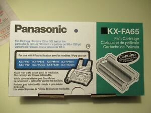 PANASONIC FILM CARTRIDGE KX-FA65 GENUINE FAX MACHINE FILM TONER