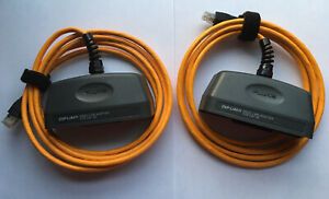 (2) FLUKE NETWORKS DSP-LIA011 BASIC LINK ADAPTERS FOR CAT 5E~GO W/FLUKE DSP-4300