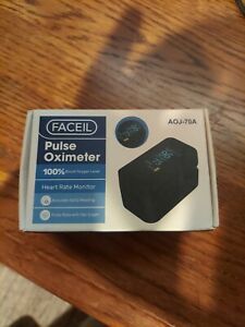 PULSE OXIMETER Finger Portable Saturation Monitor with Screen Display By FACEIL