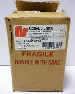 Federal Signal LSB024240 LITESTAK Light Base