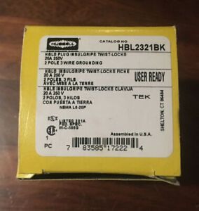 HUBBELL HBL2321BK / HBL2321BK (NEW IN BOX)