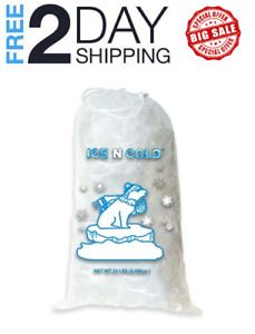 20 Lb Ice Qty 100 Bolsas Con Cierre De Cordon 51 Micrones