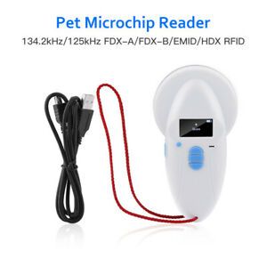 Animal RFID Pet Chip ID Reader Scanner Microchip FDX-A ISO USB Handheld SN