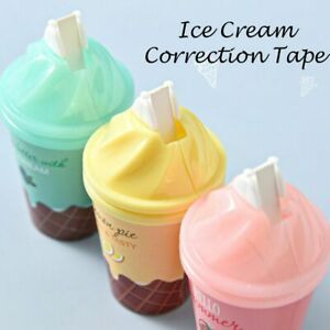 Random Color Ice Cream Correcting Tool Color Spot Adhesive Tape Correction Tape
