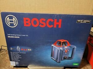 Bosch GRL800-20HVK-RT 800 ft. Self Leveling Rotary Laser Level Kit NEW