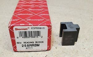 Starrett  No. 258RRBM reverse reading block