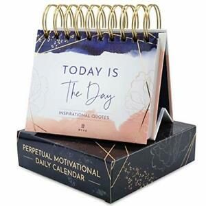 RYVE Motivational Calendar - Daily Flip Calendar with Inspirational Quotes - ...