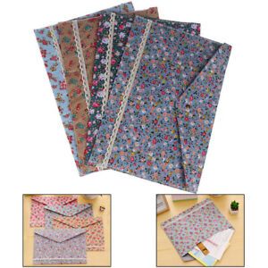 Floral A4 File Folder Document Bag Pouch Brief Case Office Book Holder O HO