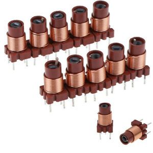 10pcs 12T 0.6uh-1.7uh Inductance High-Frequency Adjustable Ferrite Core Inductor