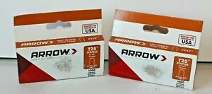 2 Pack Arrow 257 T25/ T2025 ET2025    7/16&#034; Staples (1,000/pk)  2,000 staples