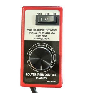 MLCS #9400 110V, 15AMP Router Speed Control