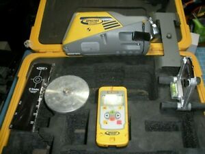 TRIMBLE SPECTRA DG613 Red Beam Pipe Laser w/ AC803 Remote/Case