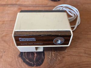 Vintage Panasonic Auto Stop Electric Pencil Sharpener KP-110 Works Great