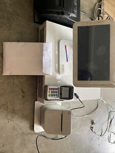 POS System comes with cables and keys. Barley used runs perfectly!