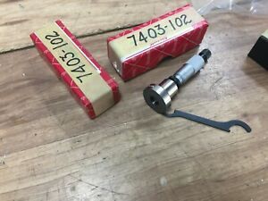 PAIR OF STARRETT MICROMETER HEAD 463M 12MM