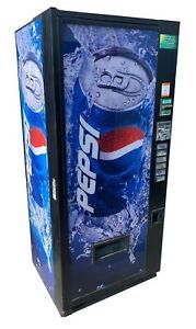 Vendo v312 Refurbished Single Price Can Vending Machine Pepsi FREE SHIPPING