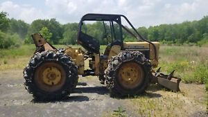 1968 John Deere 440A Winch Log Skidder JD Diesel Engine and 8 Sp Manual Tranny