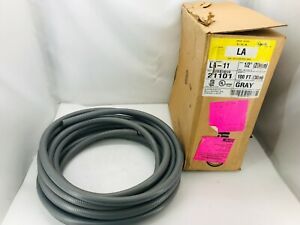 New Liquatite LA-11 100ft 1/2&#034; Flexible Liquid Tight Metal Conduit